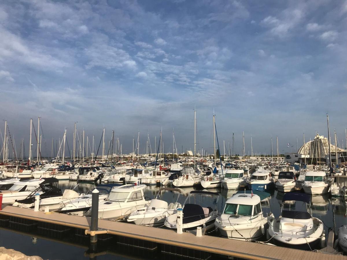 Studio 2-3 Pers Parking Clim Vue Port Et Mer 拉格朗德默特 外观 照片